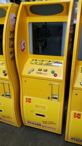 KODAK STICKER PRINT PHOTOBOOTH SELF VENDING KIOSK #2