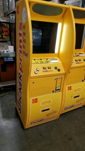 KODAK STICKER PRINT PHOTOBOOTH SELF VENDING KIOSK #3