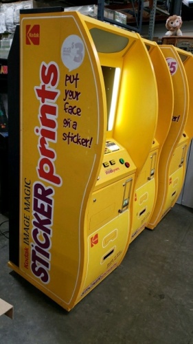 KODAK STICKER PRINT PHOTOBOOTH SELF VENDING KIOSK #3