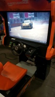 GRID RACING DELUXE SEGA 42" SITDOWN RACING ARCADE GAME #2 - 4