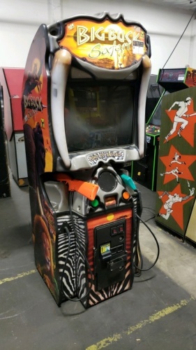 BIG BUCK SAFARI UPRIGHT SHOOTER ARCADE GAME