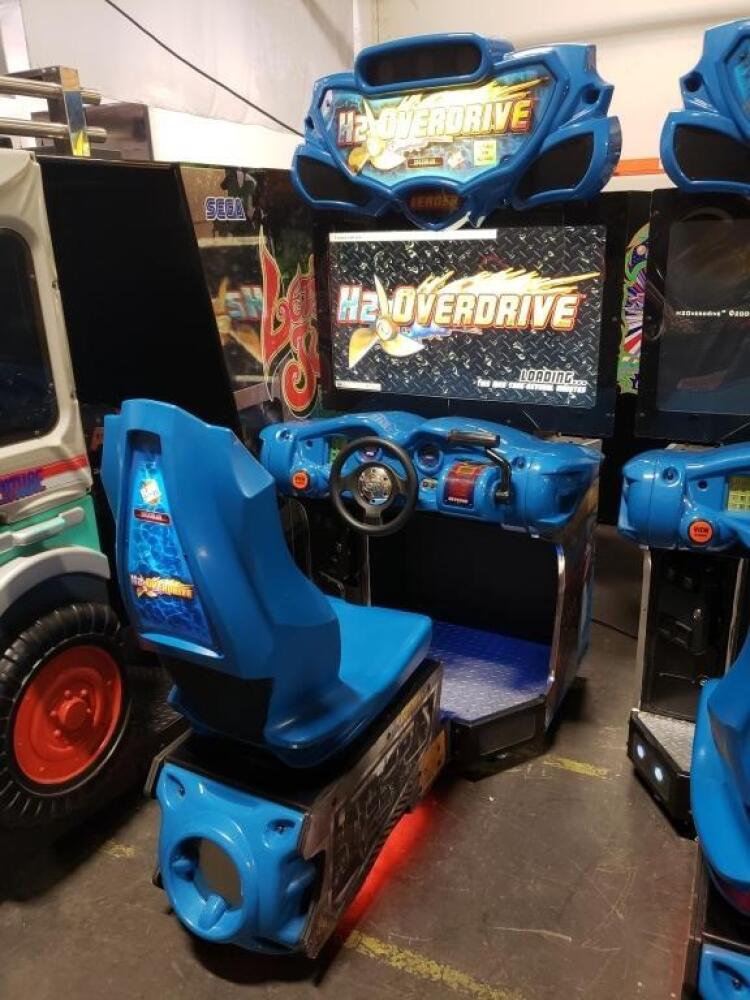 H2oVERDRIVE DELUXE 42 LCD BOAT RACING ARCADE