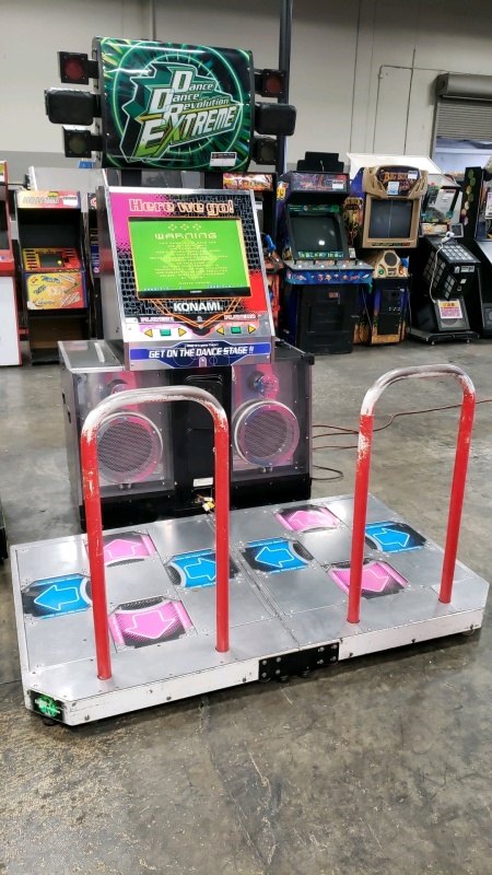 DDR 8TH MIX EXTREME DANCE ARCADE GAME KONAMI