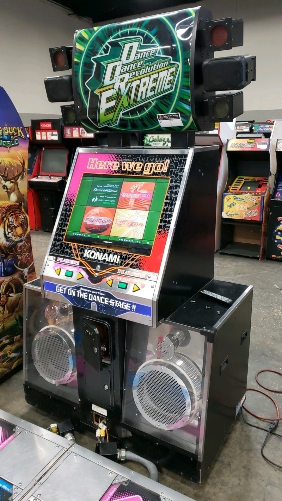 DDR 8TH MIX EXTREME DANCE ARCADE GAME KONAMI