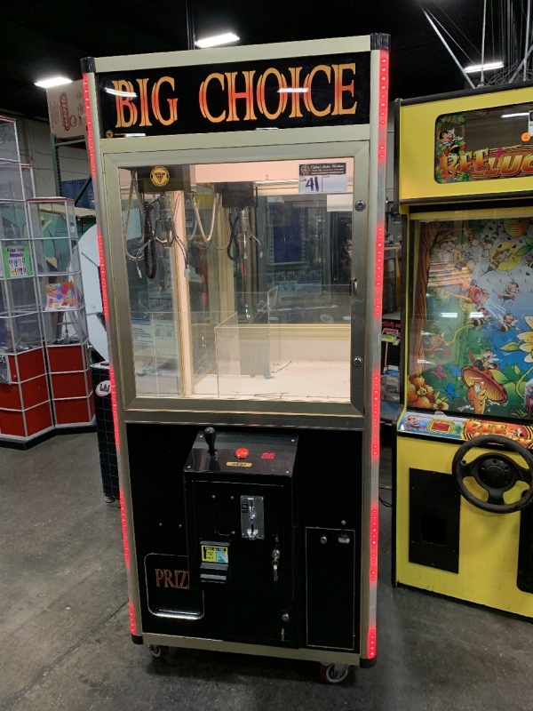 30" BIG CHOICE PLUSH CLAW CRANE MACHINE