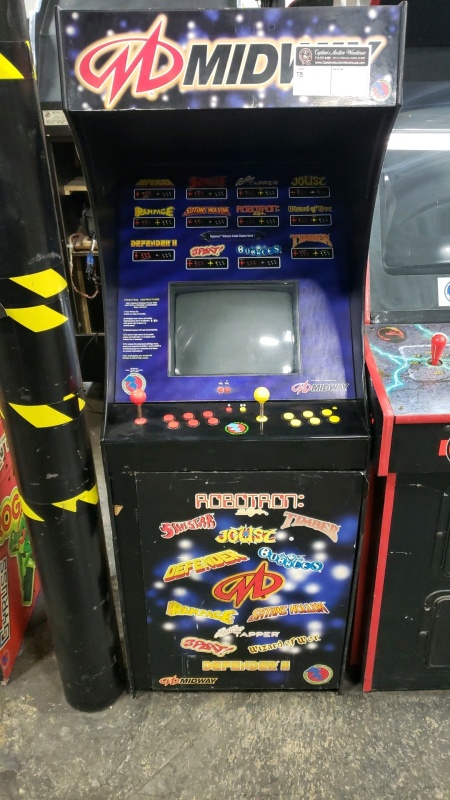 MIDWAY MULTICADE NON COIN OP HOME VERSION UPRIGHT ARCADE GAME