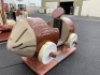 KIDDIE RIDE BARNEY RUBBLE FLINTSONES CAR - 2