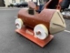 KIDDIE RIDE BARNEY RUBBLE FLINTSONES CAR - 3