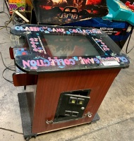 CLASSIC GAME COLLECTION MULTICADE COCKTAIL TABLE ARCADE CABINET