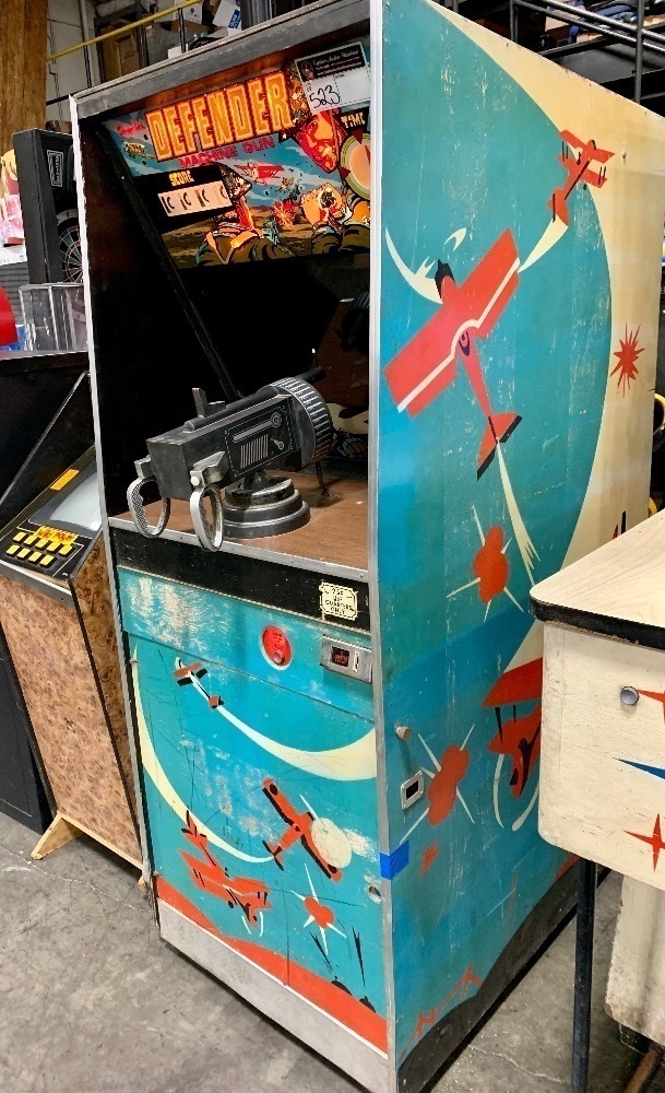 Machine Gun Base Defender Game DEFENDER MACHINE GUN ELECTRO GALLERY GUN ARCADE GAME