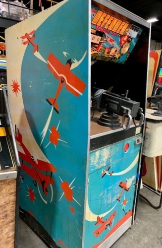 Machine Gun Base Defender Game DEFENDER MACHINE GUN ELECTRO GALLERY GUN ARCADE GAME