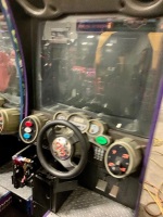 CRUISIN EXOTICA SITDOWN RACING ARCADE GAME CAPCOM - 5