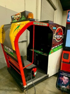 THE LOST WORLD DX 50" SHOOTER ARCADE GAME JURASSIC PARK SEGA