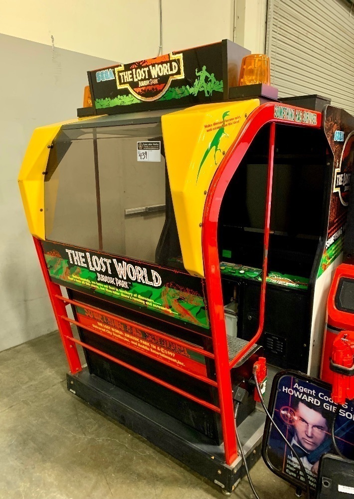 THE LOST WORLD DX 50 SHOOTER ARCADE GAME JURASSIC PARK SEGA