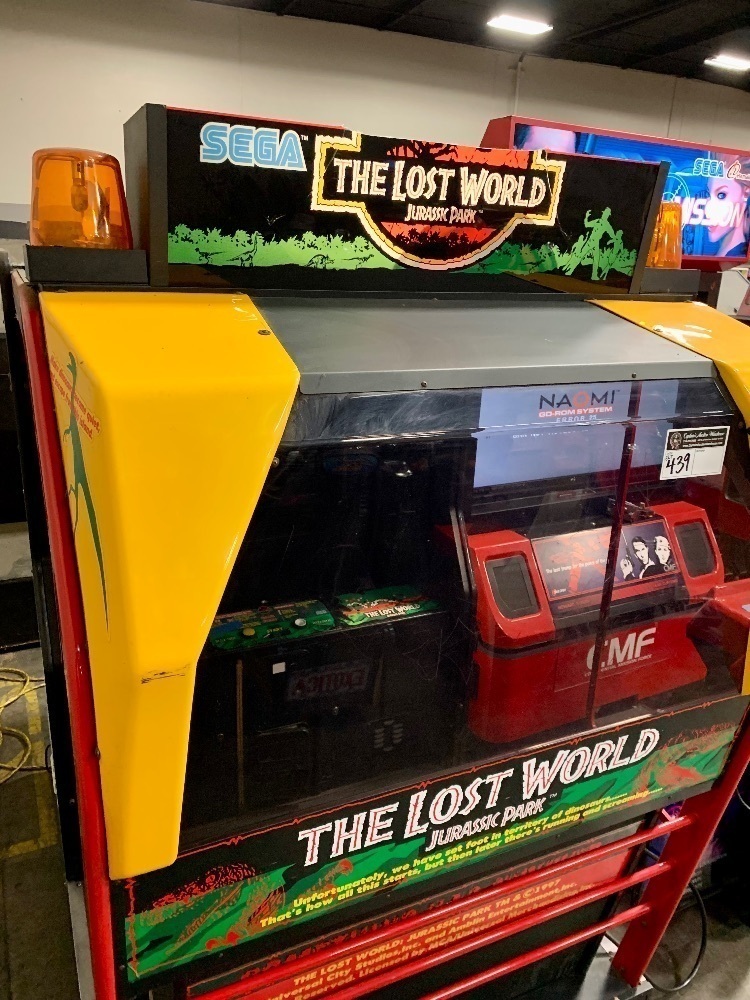 THE LOST WORLD DX 50 SHOOTER ARCADE GAME JURASSIC PARK SEGA