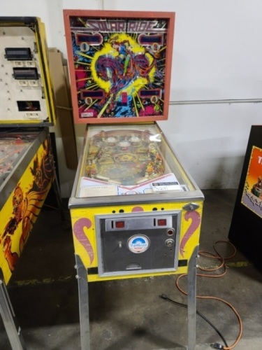 SOLAR RIDE PINBALL MACHINE PROJECT GOTTLIEB