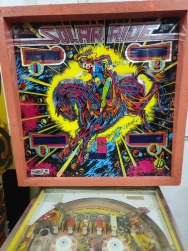 SOLAR RIDE PINBALL MACHINE PROJECT GOTTLIEB