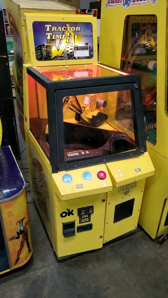 TRACTOR TIME CANDY ROTORY MERCHANDISER MACHINE OK MFG.