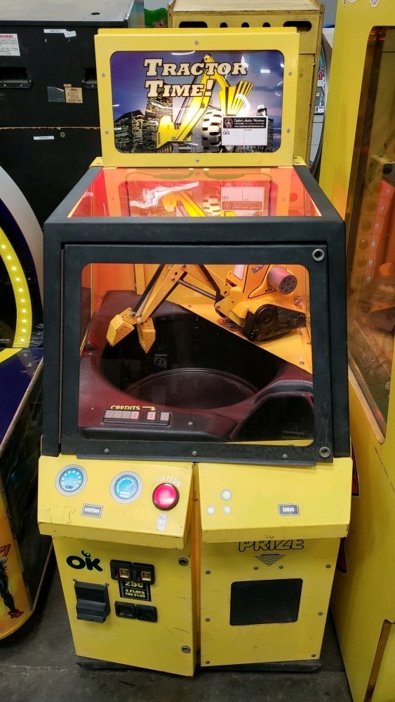 TRACTOR TIME CANDY ROTORY MERCHANDISER MACHINE OK MFG.