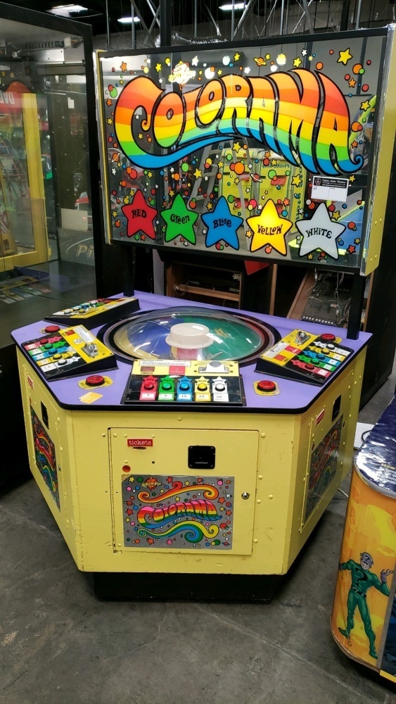 COLORAMA 4 PLAYER TICKET REDEMPTION GAME