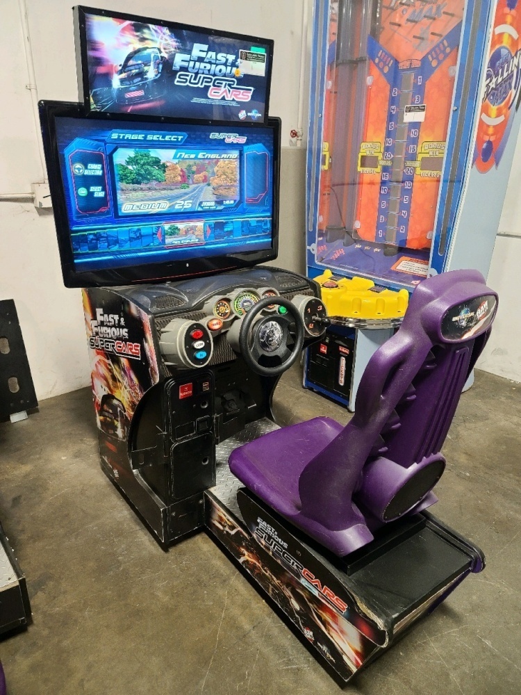 SUPER CARS FAST & FURIOUS DELUXE RACING ARCADE GAME #2