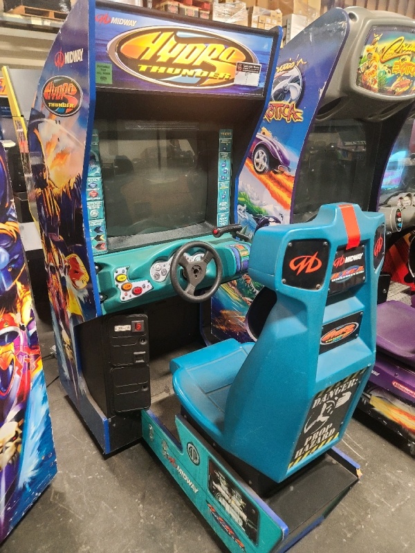 HYDRO THUNDER SITDOWN RACING ARCADE GAME MIDWAY #1