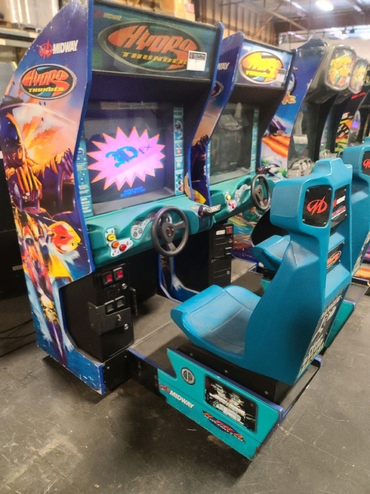 HYDRO THUNDER SITDOWN RACING ARCADE GAME MIDWAY #2