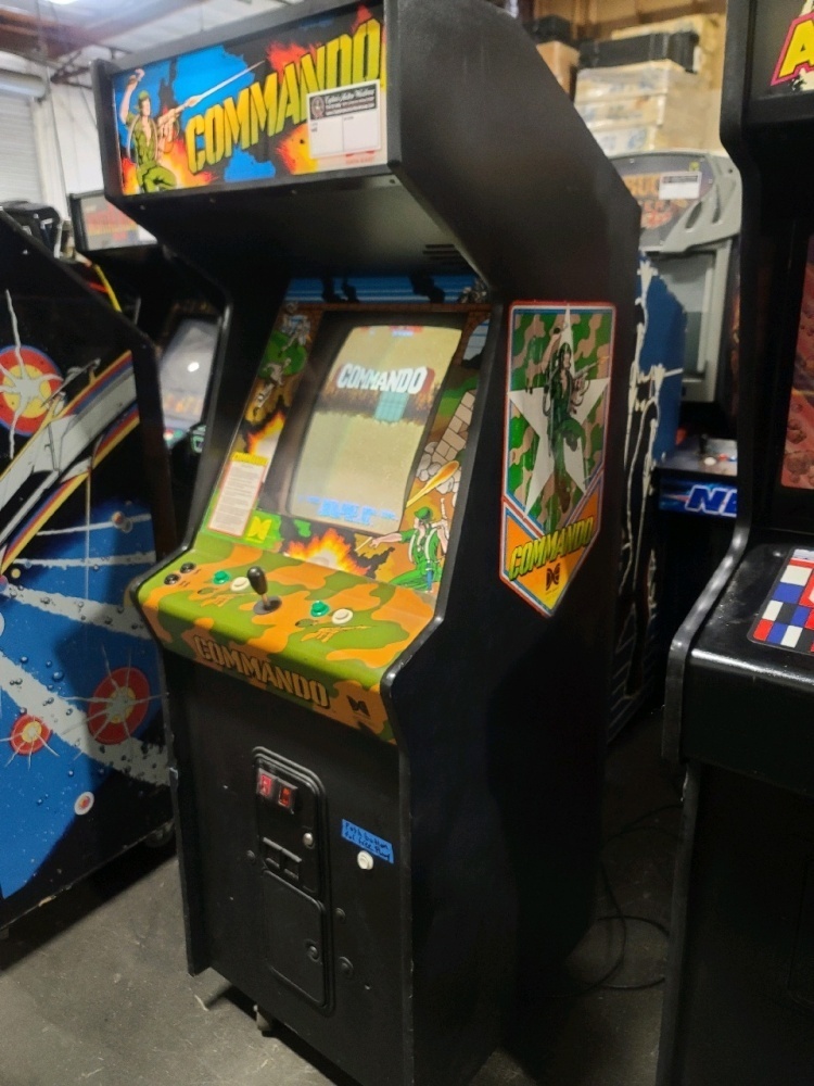 COMMANDO UPRIGHT CLASSIC ARCADE GAME