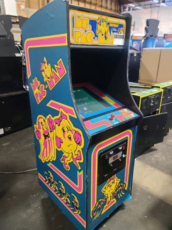 MS PAC-MAN UPRIGHT ARCADE GAME CLASSIC