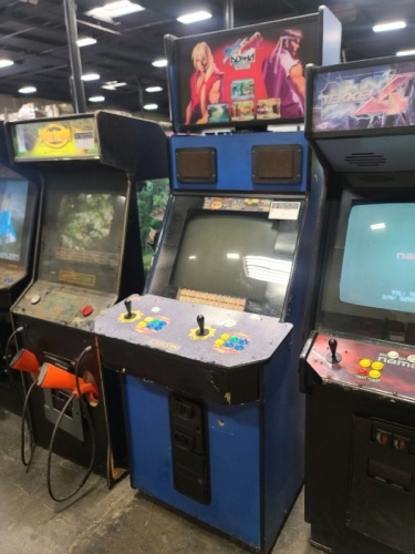 STREETFIGHTER ALPHA UPRIGHT ARCADE GAME BIG BLUE