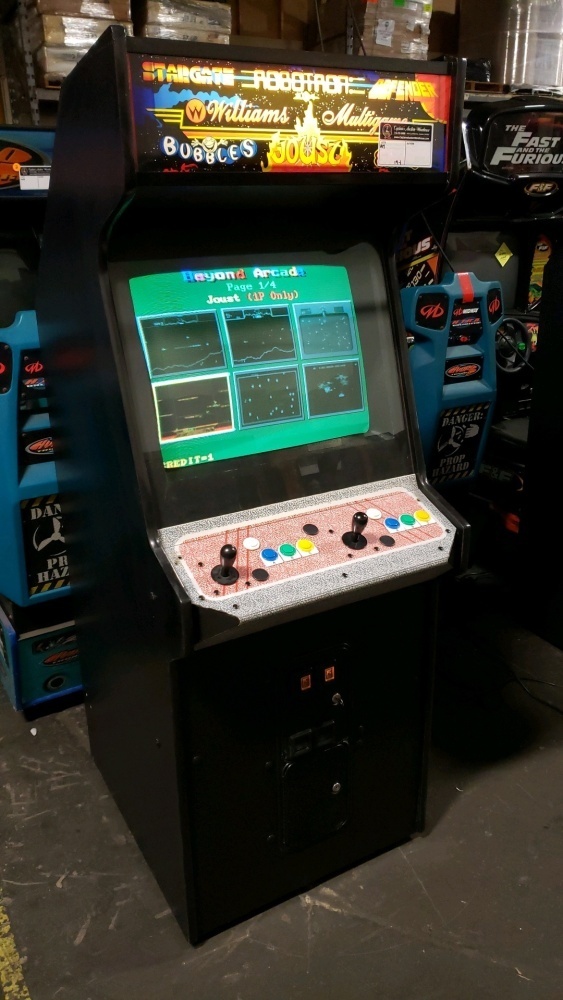 19 IN 1 MULTICADE UPRIGHT ARCADE GAME