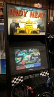 DANNY SULLIVAN'S INDY HEAT UPRIGHT 3 PLAYER ARCADE GAME - 6