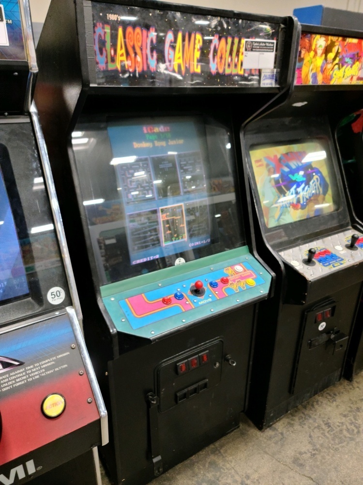 MULTICADE CLASSIC GAMES COLLECTION UPRIGHT ARCADE GAME