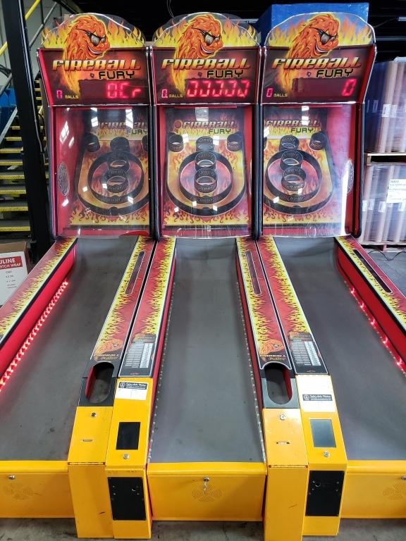 FIREBALL FURY ALLEY ROLLER REDEMPTION GAME #2