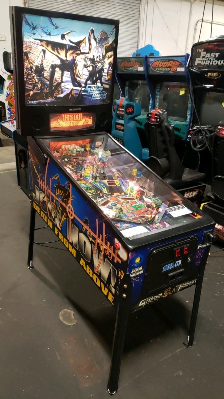 starship troopers pinball machine