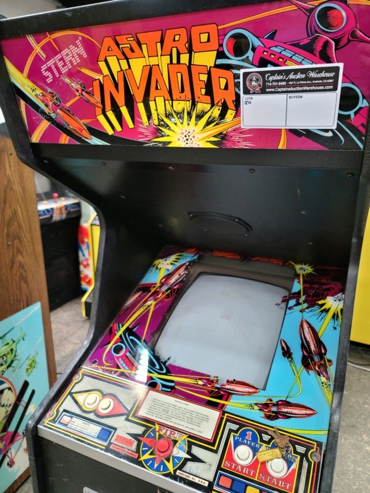 ASTRO INVADER UPRIGHT STERN CLASSIC ARCADE GAME