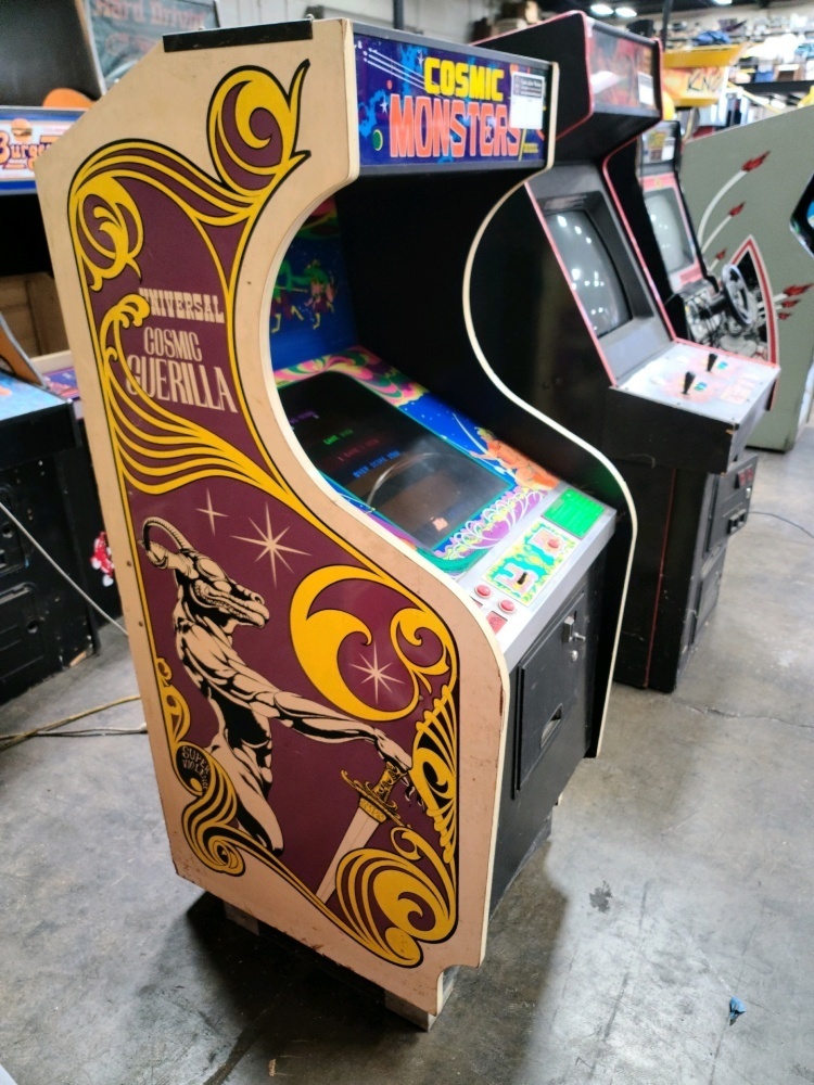 COSMIC MONSTERS DEDICATED UNIVERSAL ARCADE GAME CLASSIC