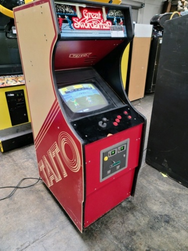 GREAT SWORDSMAN CLASSIC TAITO ARCADE GAME