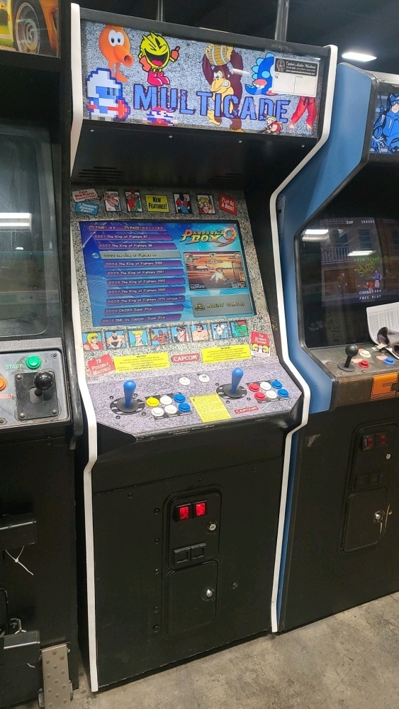 60 IN 1 MULTICADE UPRIGHT ARCADE GAME TA