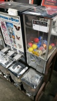 COMBO CAPSULE CANDY STICKER BULK VENDING RACK #1 - 2