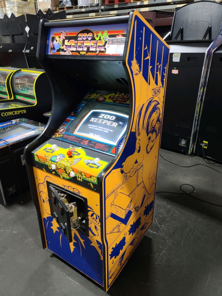 ZOO KEEPER CLASSIC ARCADE GAME TAITO Cabinet with JROK Board