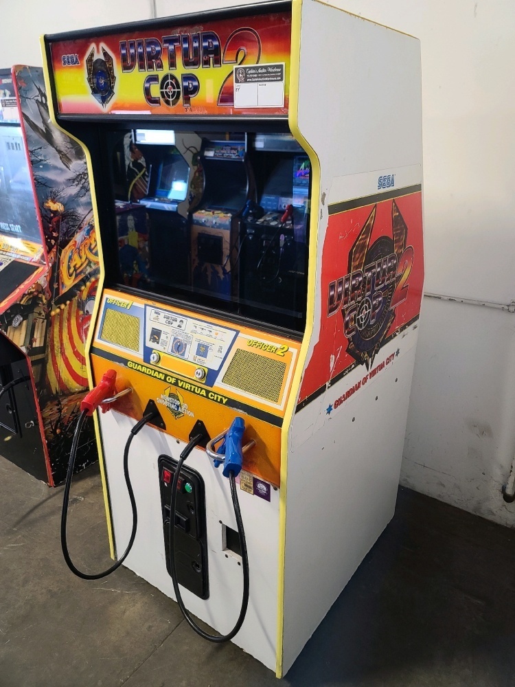 VIRTUA COP 2 SHOOTER ARCADE GAME SEGA