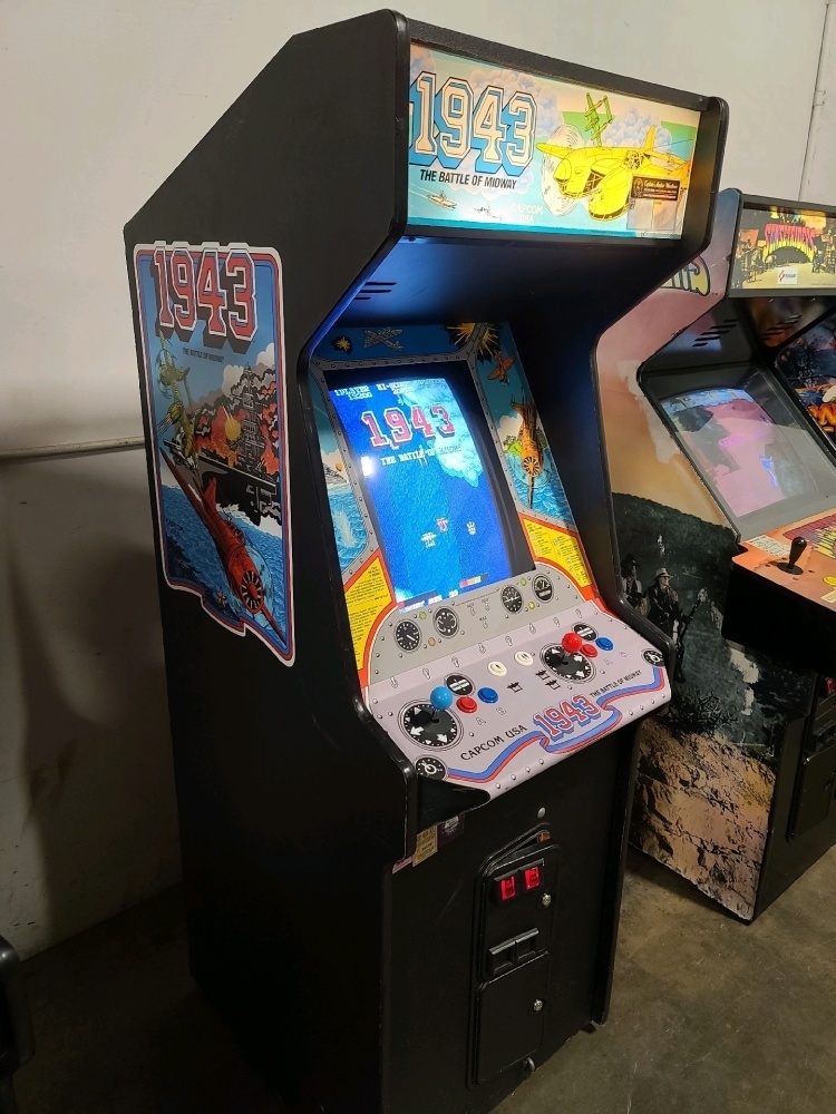 1943 CAPCOM UPRIGHT CLASSIC ARCADE GAME