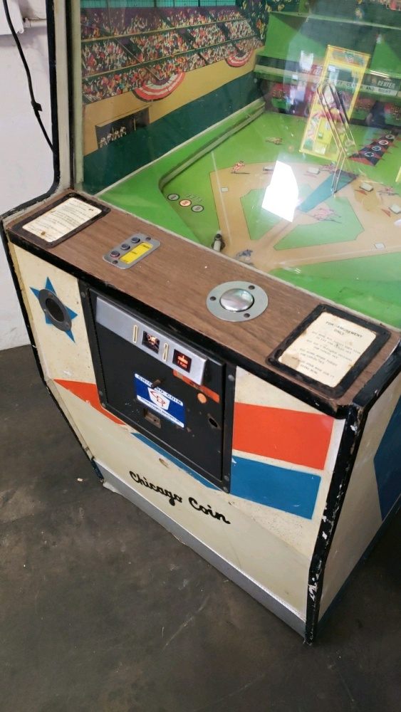 homerun baseball arcade cabinet bat flick stick