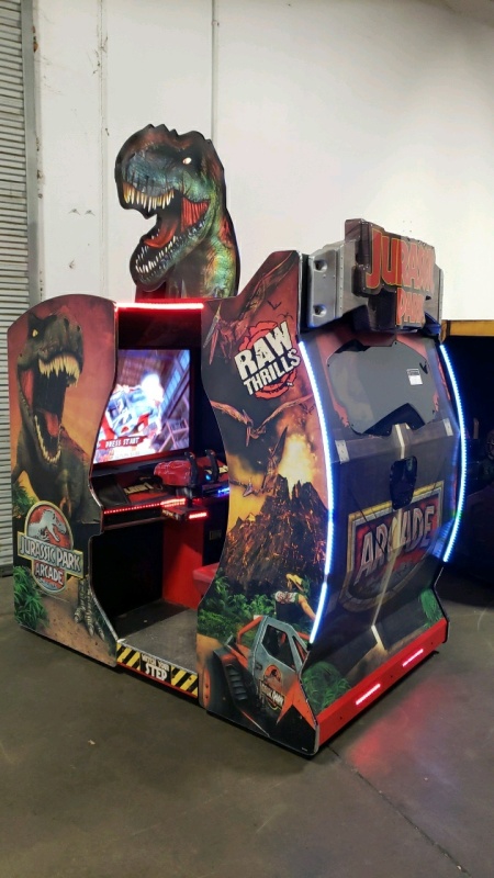 JURASSIC PARK EVIRONMENTAL ARCADE GAME RAW THRILLS