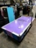 AIR HOCKY TABLE DYNAMO PURPLE TOP W/ OVERHEAD SCORING