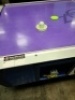 AIR HOCKY TABLE DYNAMO PURPLE TOP W/ OVERHEAD SCORING - 4