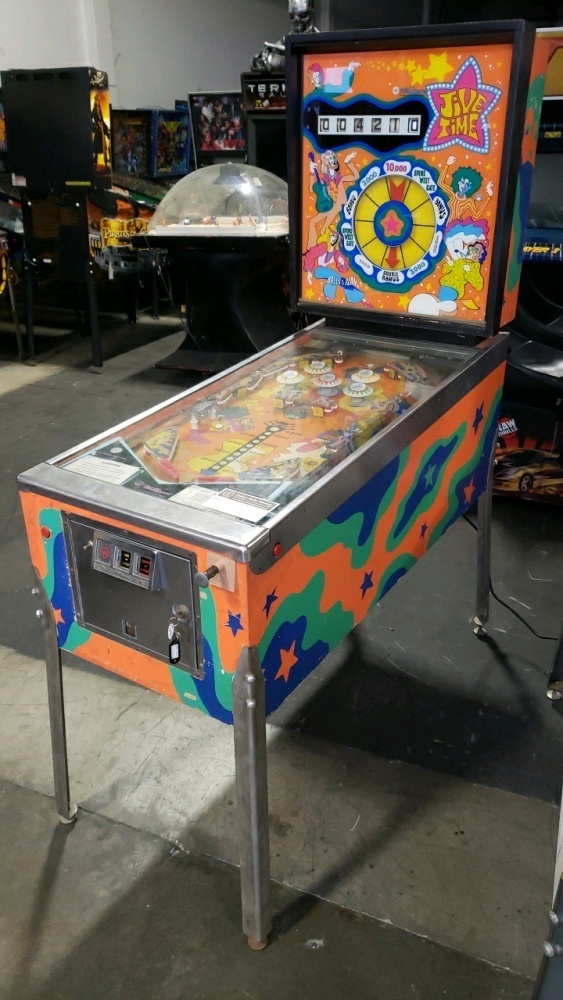 JIVE TIME PINBALL MACHINE WILLIAMS ELECTRO MECHANICAL PROJECT