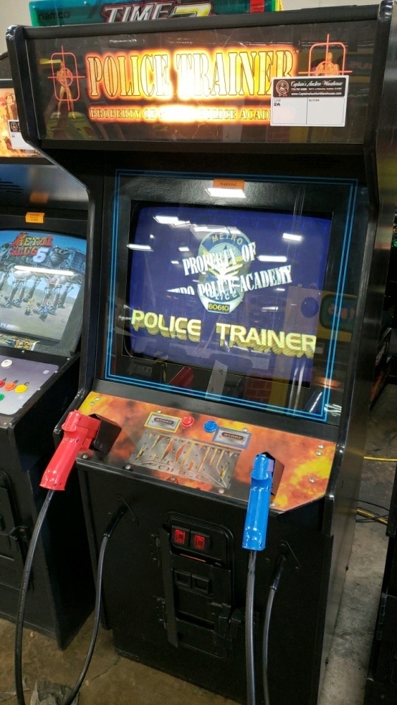 Police Arcade POLICE TRAINER TARGET SHOOTER ARCADE GAME