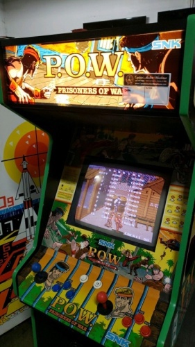 P.O.W. PRISONERS OF WAR UPRIGHT ARCADE GAME